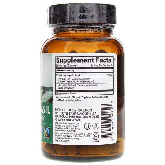 Tulsi-Holy Basil Certified Organic, OGI
